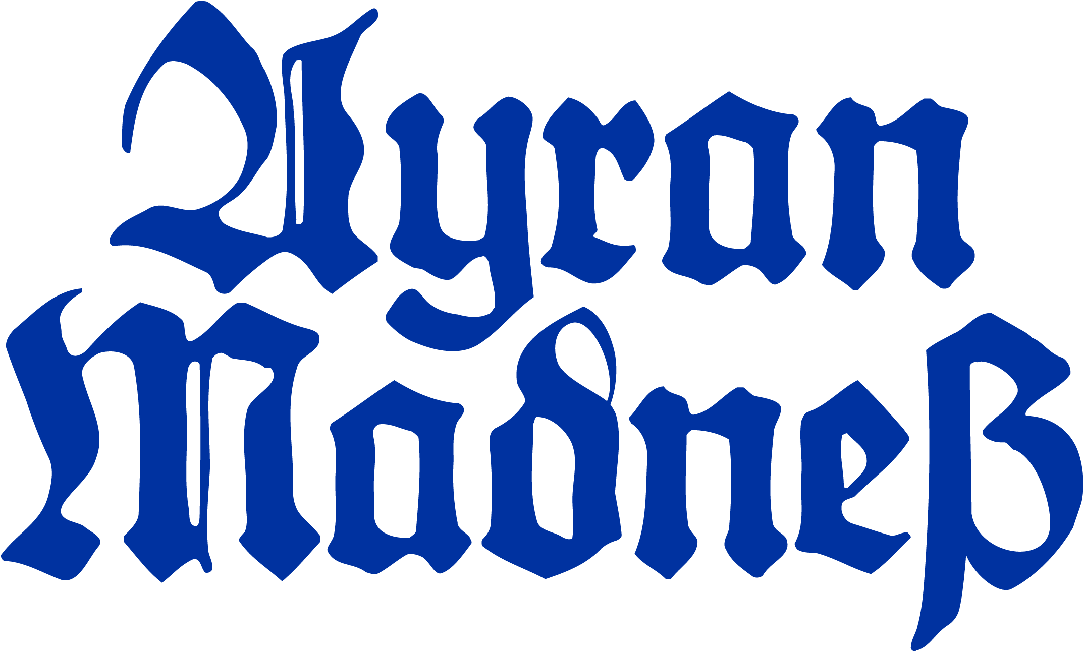 Ayran Madness Logo with Subline
